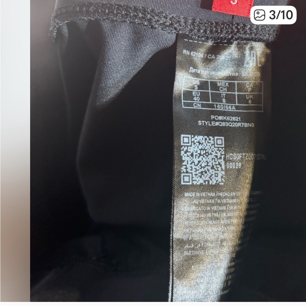 Guess Black High-Waisted Women leggings - Picture 3 of 7